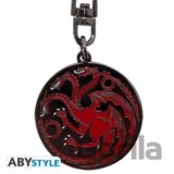 Game of Thrones Kovová kľúčenka - Targaryen