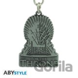 Game of Thrones Kovová kľúčenka - For the Throne
