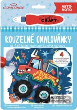 Kouzelné omalovánky - Auto-moto