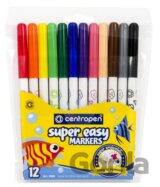 Centropen Popisovač smývatelný Super easy 2580 (12 ks)
