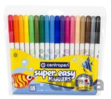 Centropen Popisovač smývatelný Super easy 2580 (18 ks)