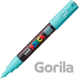 Posca akrylový popisovač PC-1M, 0,7 - 1 mm, azurová (extra tenký kulatý hrot)