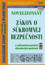 Novelizovaný Zákon o súkromnej bezpečnosti