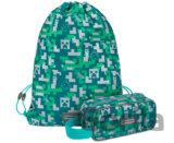 Školní set Baagl Minecraft Silver Creeper (set 2)