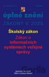 Aktualizace V/3 - Školský zákon, Zákon o informačních systémech