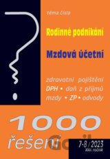 1000 řešení 7-8/2023 Rodinné podnikání, Mzdová účetní