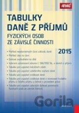 Tabulky daně z příjmů fyzických osob ze závislé činnosti 2015