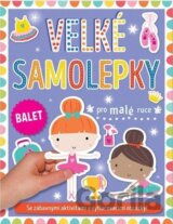 Velké samolepky pro malé ruce: Balet