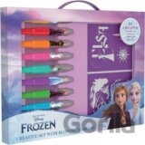 Ledové království - Kreativní set s foukacími fixy