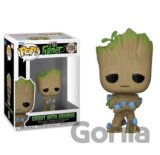 Funko POP Marvel: I Am Groot - Groot w/ Grunds