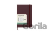 Moleskine – 12-mesačný plánovací diár 2024 - bordový (burgundy)