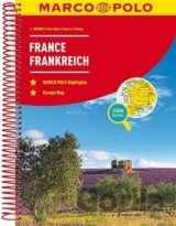 Francie / autoatlas (spirála) 1:300 000
