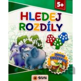 Hledej rozdíly - Zábavná cvičebnice 5+