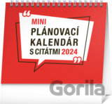 Stolový Plánovací kalendár s citátmi 2024
