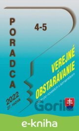 Poradca č. 4-5 / 2022 - Zákon o verejnom obstarávaní s komentárom