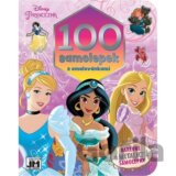 100 samolepek s omalovánkami Disney Princezny