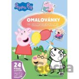 Omalovánky se samolepkami Peppa Pig