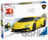 3D Lamborghini Huracán Evo žluté