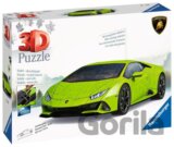 3D Lamborghini Huracán Evo zelené