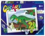 Ravensburger CreArt - Toulající se dinosaurus