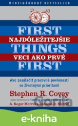 Najdôležitejšie veci ako prvé
