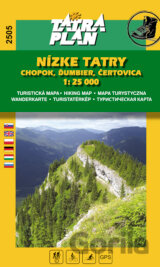 Nízke Tatry - Chopok, Ďumbier, Čertovica 1:25 000