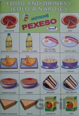 Jazykové pexeso: Food and Drinks / Jedlo a nápoje I.