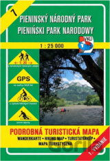 Pieninský národný park Pieniński Park Narodowy : podrobná turistická mapa
