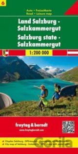 Land Salzburg, Salzkammergut 1:200 000