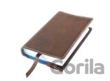 Variabilný obal so záložkou: Hnědá tmavá lesklá