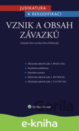 Judikatura k rekodifikaci - Vznik a obsah závazků