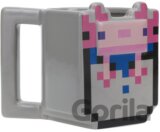 3D keramický hrnček Minecraft: Axolotl