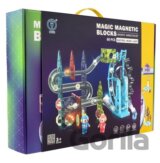 Plastová magnetická guličková dráha 80ks