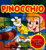 Pinocchio - 5 puzzle uvnitř knihy