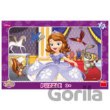 Sofia První - rámové puzzle 15 dílků