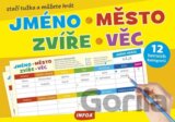 Trhací blok - Jméno, město, zvíře, věc