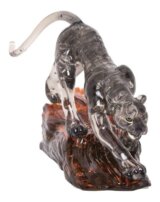 3D Crystal puzzle Černý panter