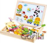 Farma: Magnetická tabulka s puzzlemi