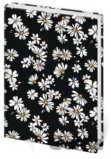Zápisník Vario tečkovaný Daisies