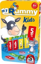 Dětská hra MyRummy Kids v plechové krabičce