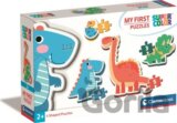 Moje první puzzle Dinosauři 4v1