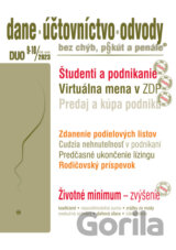 Dane, účtovníctvo, odvody bez chýb, pokút a penále  č. 9-10 / 2023 - Študenti a podnikanie