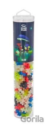 Plus-Plus stavebnice tuba - Glow Mix 240 dílků