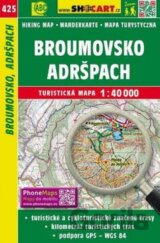 Broumovsko Adršpach 1:40 000