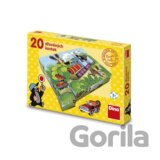 Dřevěné kostky Krtek a doprava