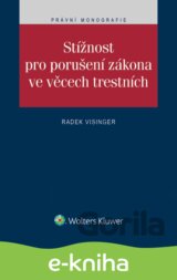 Stížnost pro porušení zákona ve věcech trestních