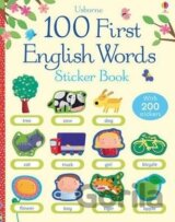 100 First English Words Sticker Book