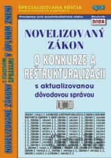 Novelizovaný zákon o konkurze a reštrukturalizácií