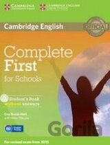 Complete First for Schools - Student's Book without Answers