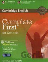 Complete First for Schools - Workbook without Answers